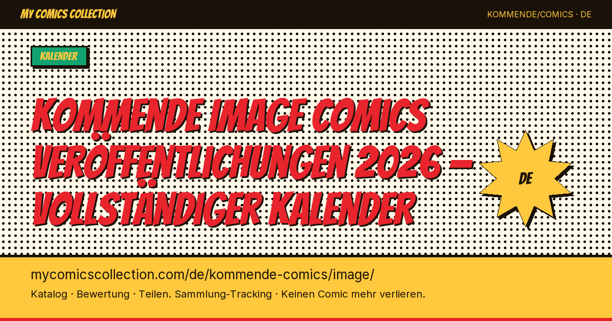 Kommende Image Comics Veröffentlichungen — Seitenillustration