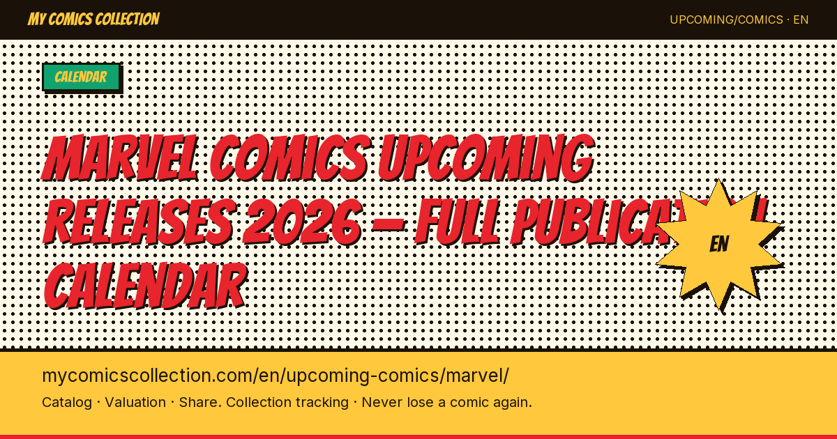 Marvel Comics upcoming releases — page illustration