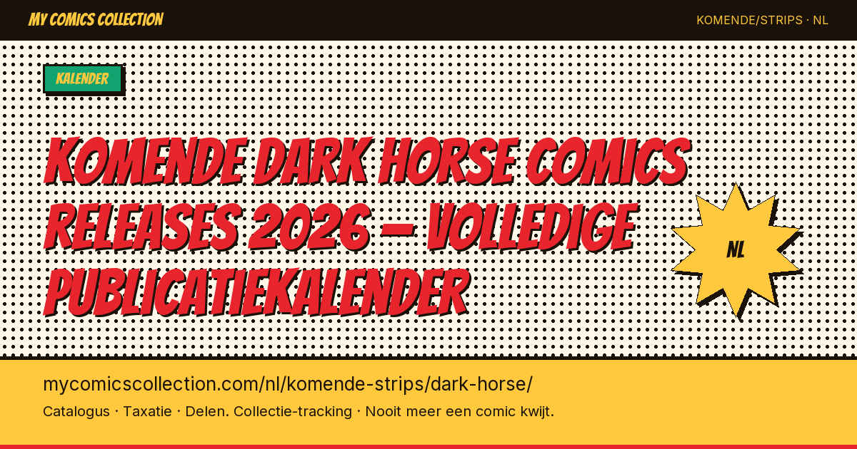 Komende Dark Horse Comics releases — pagina illustratie