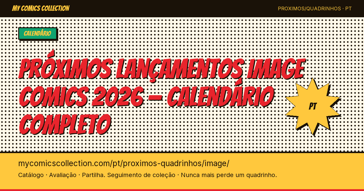 Próximos lançamentos Image Comics — ilustração da página