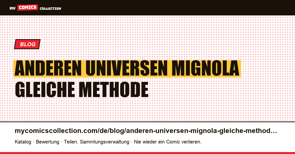 Die anderen Universen von Mignola: gleiche Methode, zweieinhalbmal günstiger — Artikelillustration