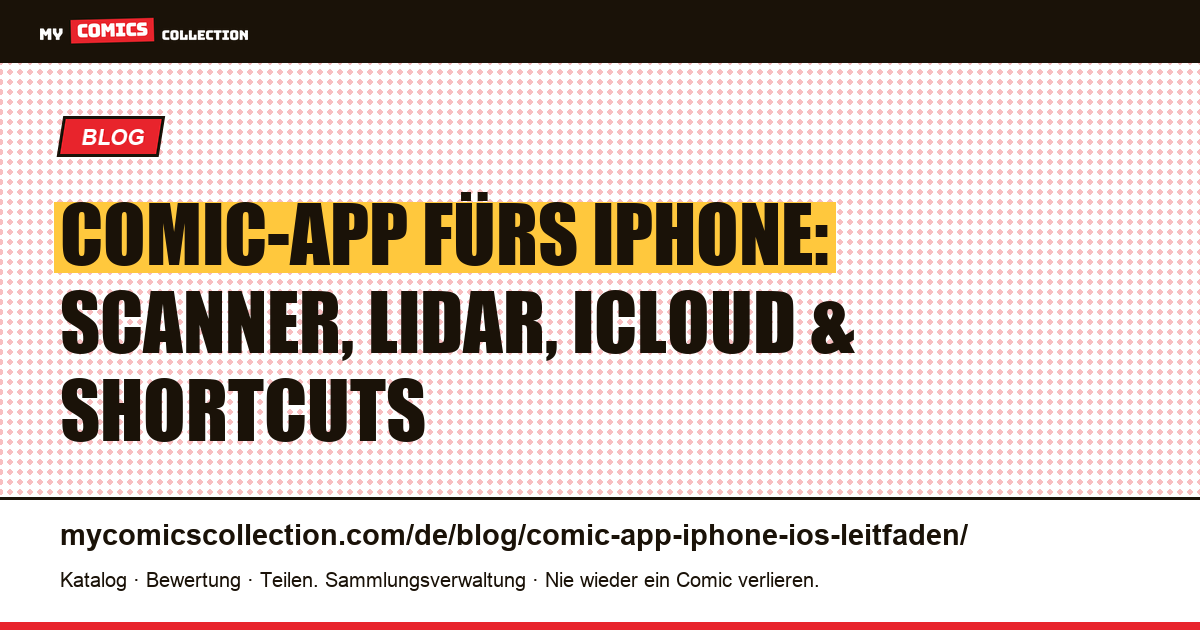 Comic-App fürs iPhone: der komplette iOS-Leitfaden — Artikelillustration