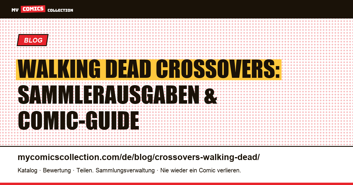 Walking Dead Crossovers — Artikelillustration