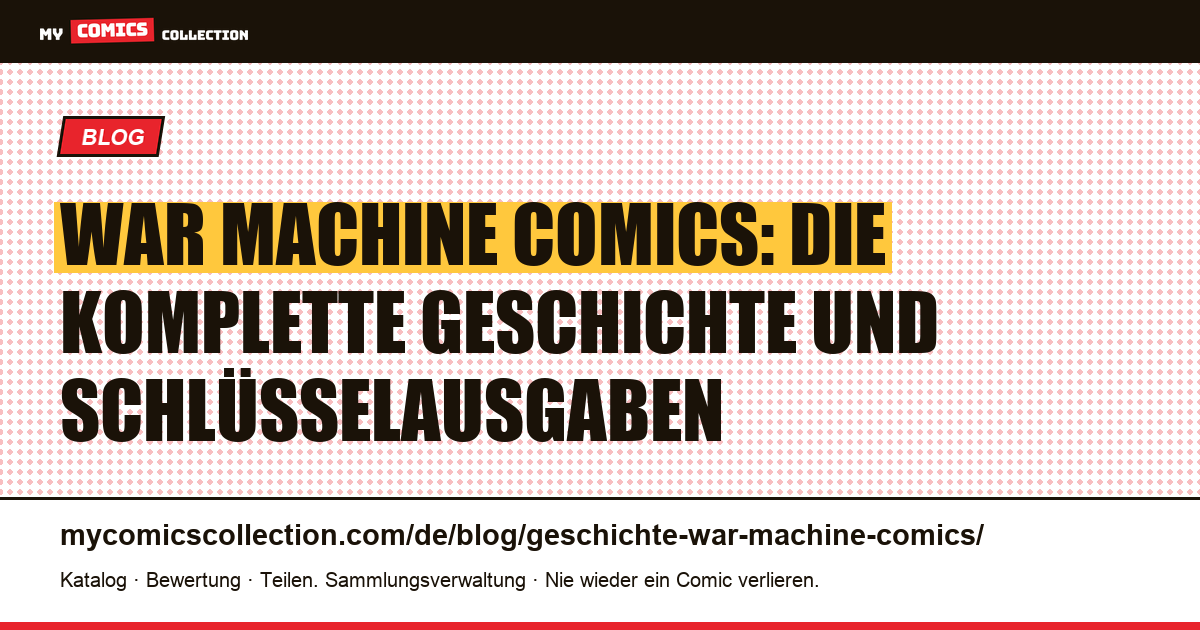 Die Geschichte von War Machine: Von James Rhodes zur militarisierten Rüstung — Artikelillustration