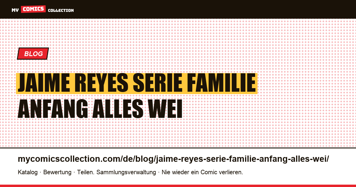 Jaime Reyes: die Serie, in der die Familie von Anfang an alles weiß — Artikelillustration