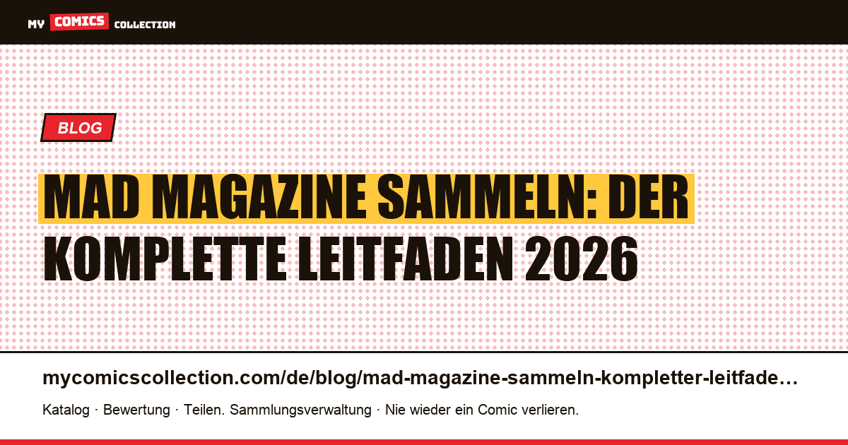 MAD Magazine sammeln: der komplette Leitfaden — Artikelillustration
