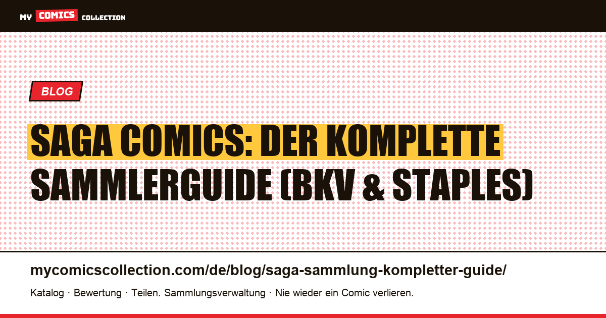 Saga (Image Comics): Der komplette Sammlerguide — Artikelillustration