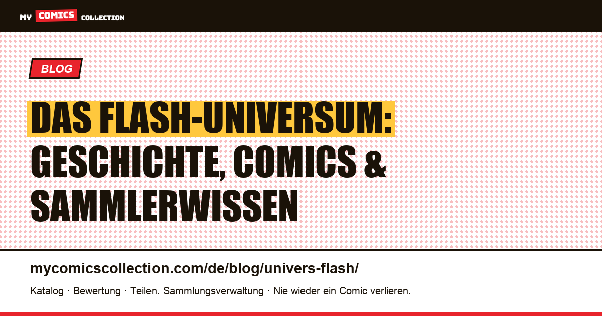 Das Flash-Universum — Artikelillustration