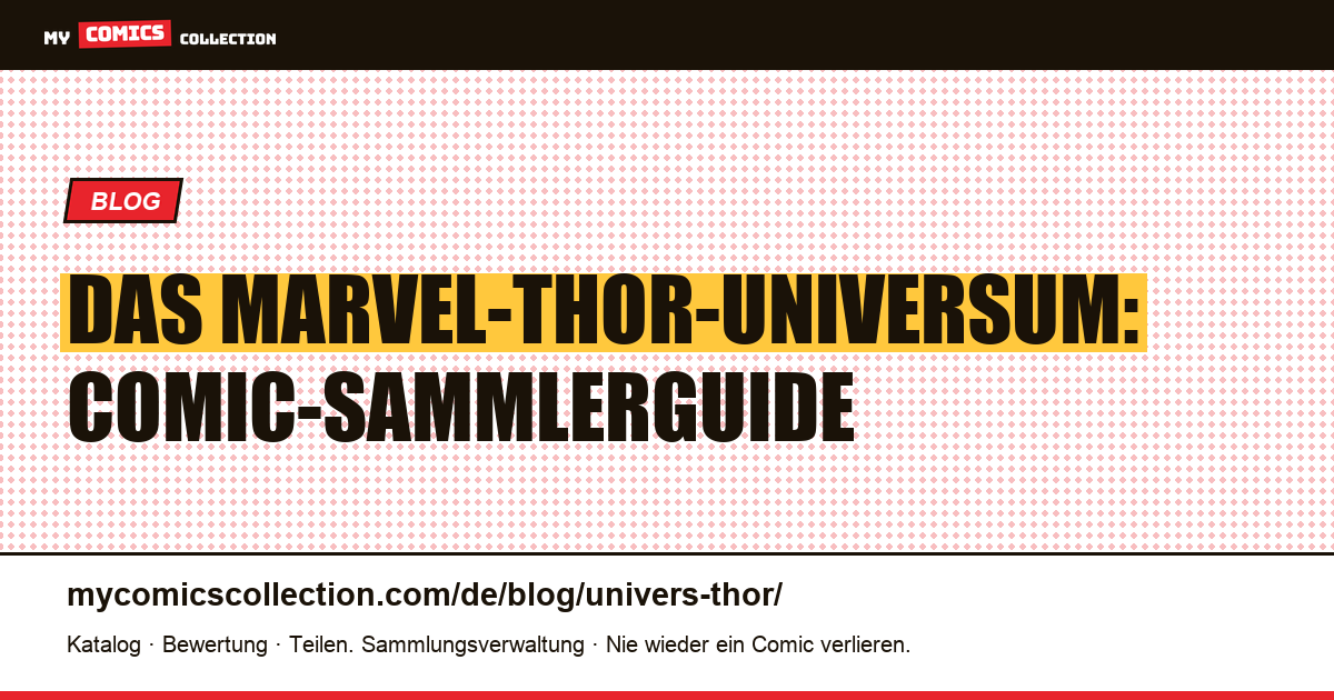 Das Universum von Thor — Artikelillustration