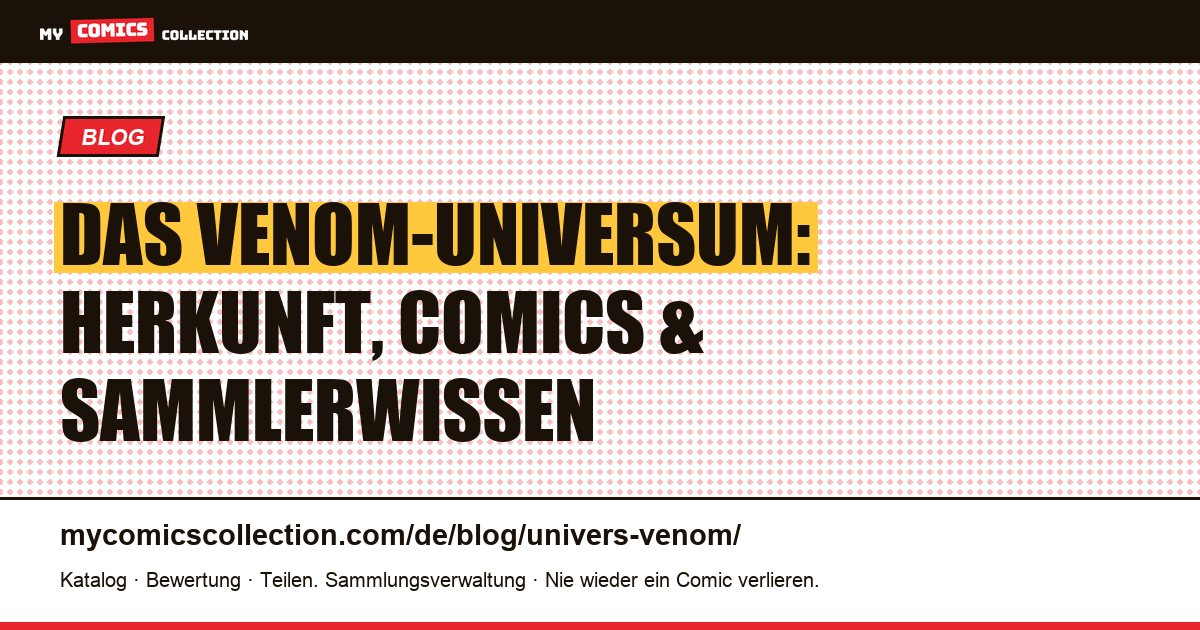 Das Venom-Universum — Artikelillustration