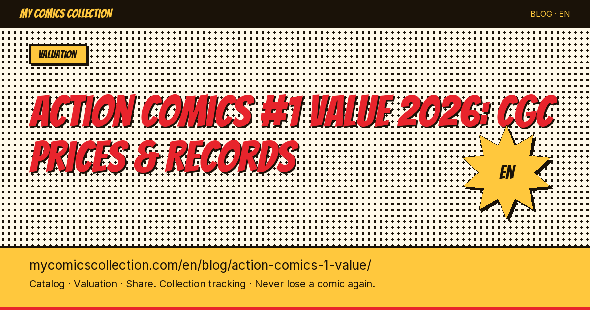 How Much Is Action Comics #1 Worth Today? — article illustration