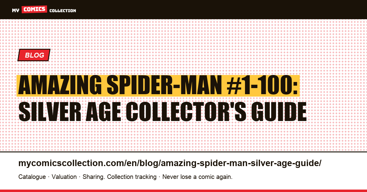 How to Collect Amazing Spider-Man #1–100: The Complete Silver Age Guide — article illustration