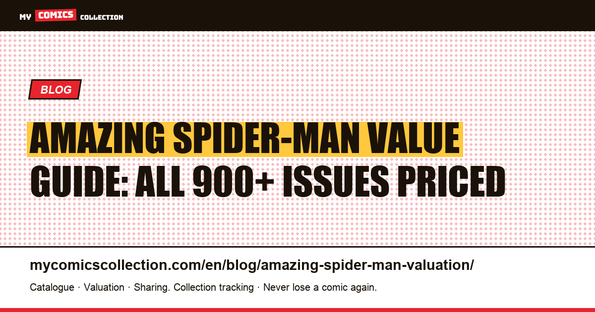 Amazing Spider-Man Complete Value Guide: Silver Age to Modern, Every Key Issue Priced — article illustration