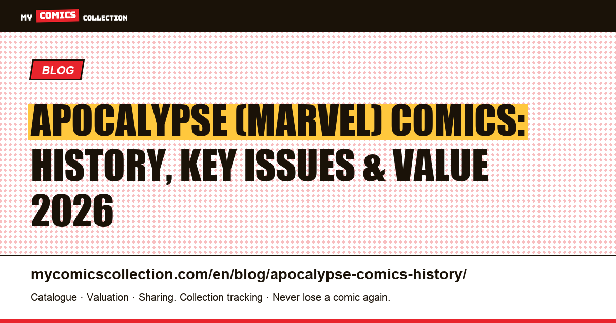 The History of Apocalypse in Comics — article illustration