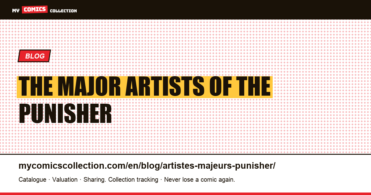 The Artists Who Defined the Punisher — article illustration