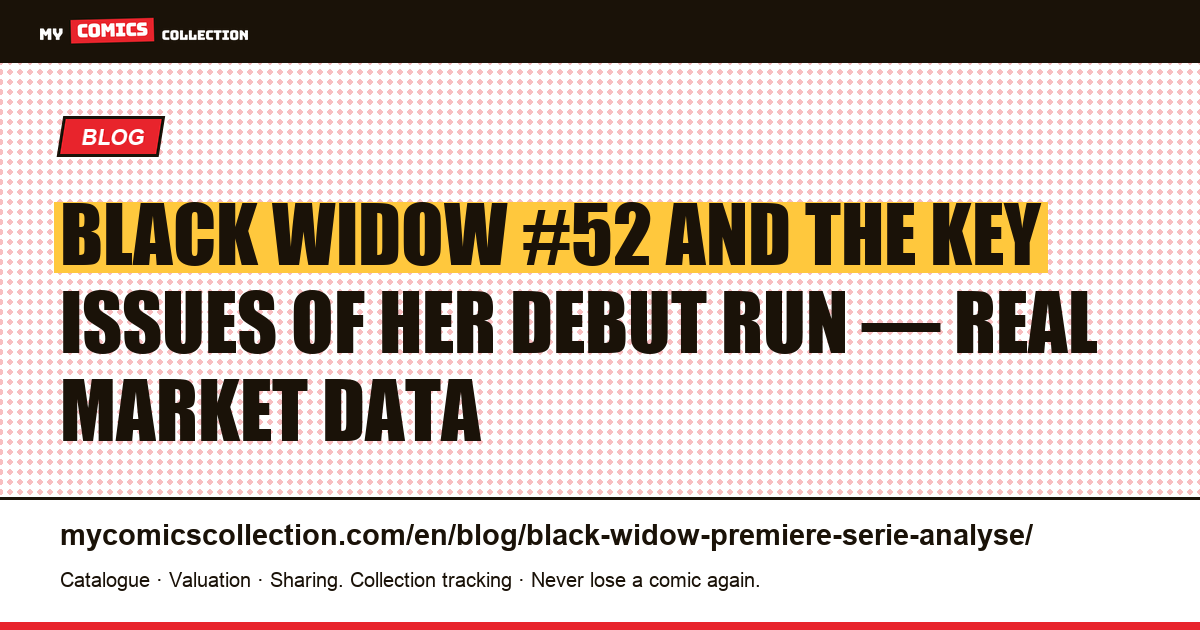 Black Widow key issues: Tales of Suspense #52–57 and the Silver Age origins (1964–1971) — article illustration