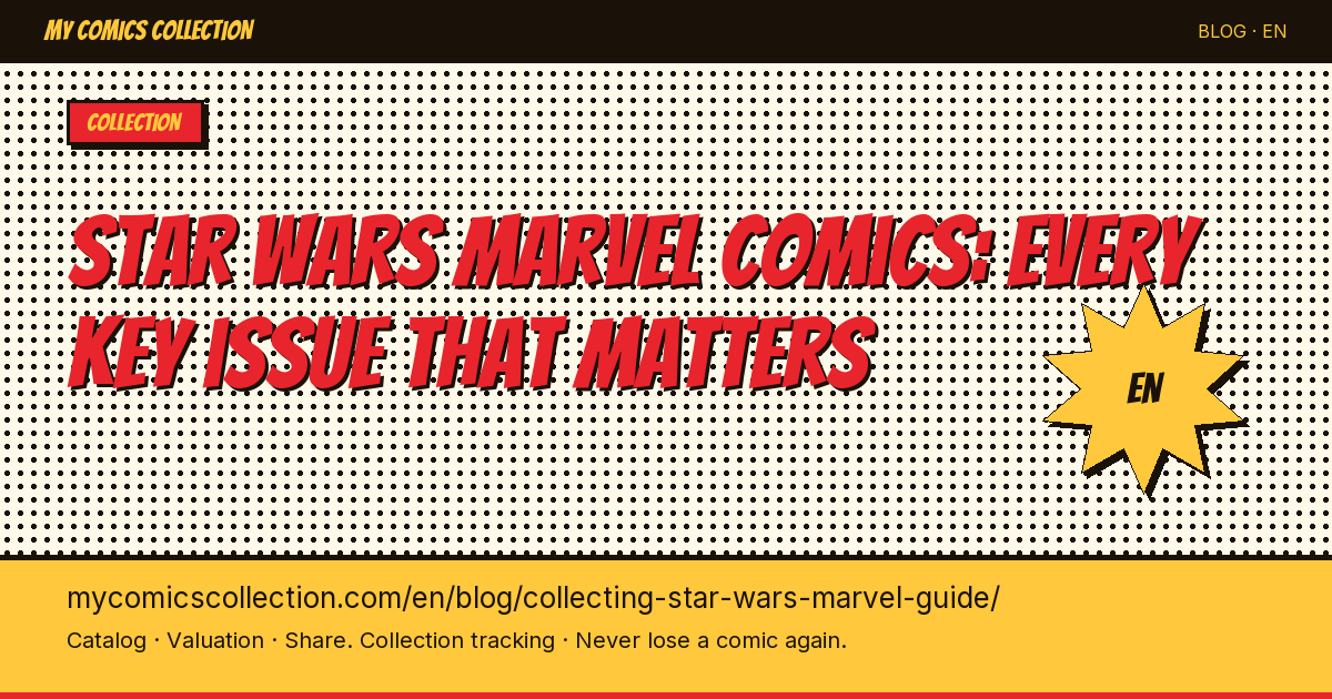 Collection Guide: Star Wars Marvel : Complete Guide — article illustration