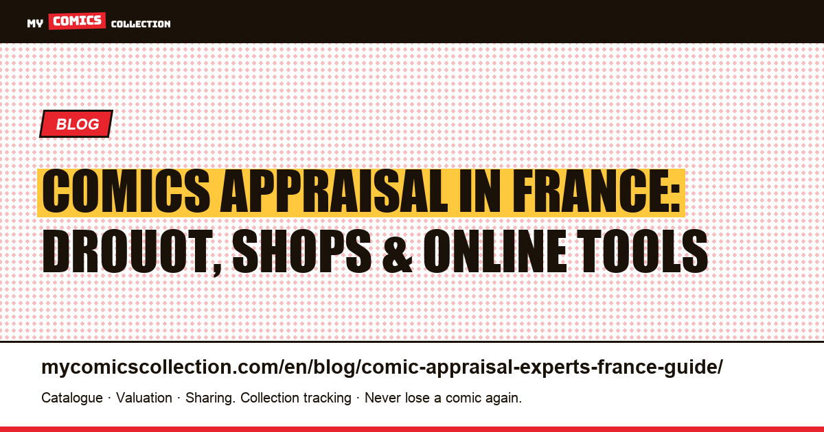 Comics Appraisal in France: Complete Guide to Finding the Right Expert — article illustration