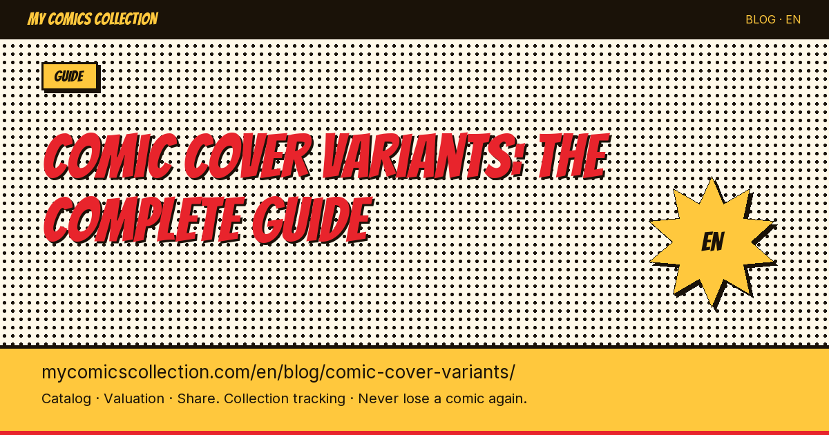 Comic cover variants: the complete guide — article illustration