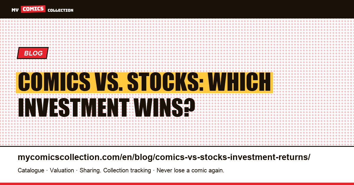 Comics vs. Stocks: A Data-Driven Comparison of Returns, Risk, and Costs — article illustration