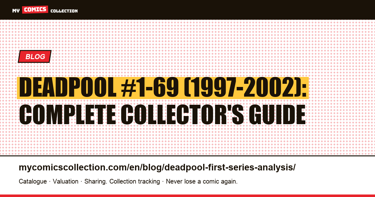 Deadpool First Series #1-69 (1997-2002): Issue-by-Issue Analysis and Key Issues — article illustration
