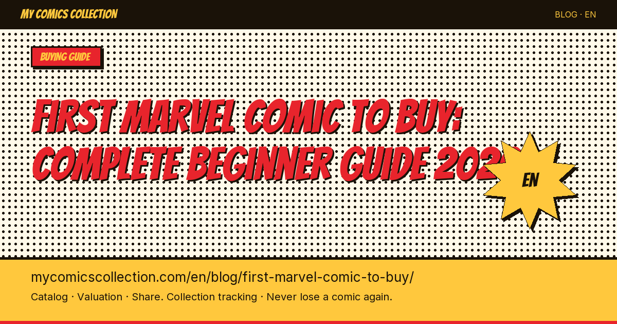 Which First Marvel Comic to Buy as a Beginner? — article illustration
