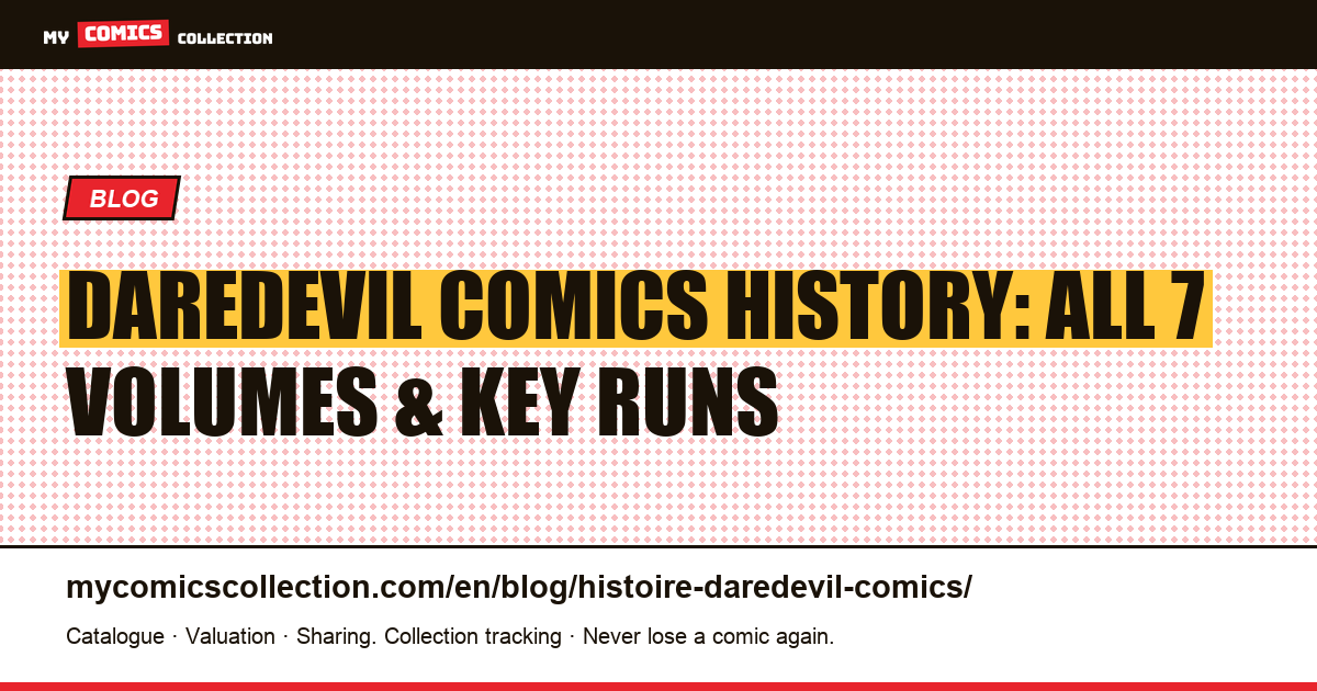 Daredevil Comics History: Origins, All 7 Volumes, Major Runs & Key Issues — article illustration