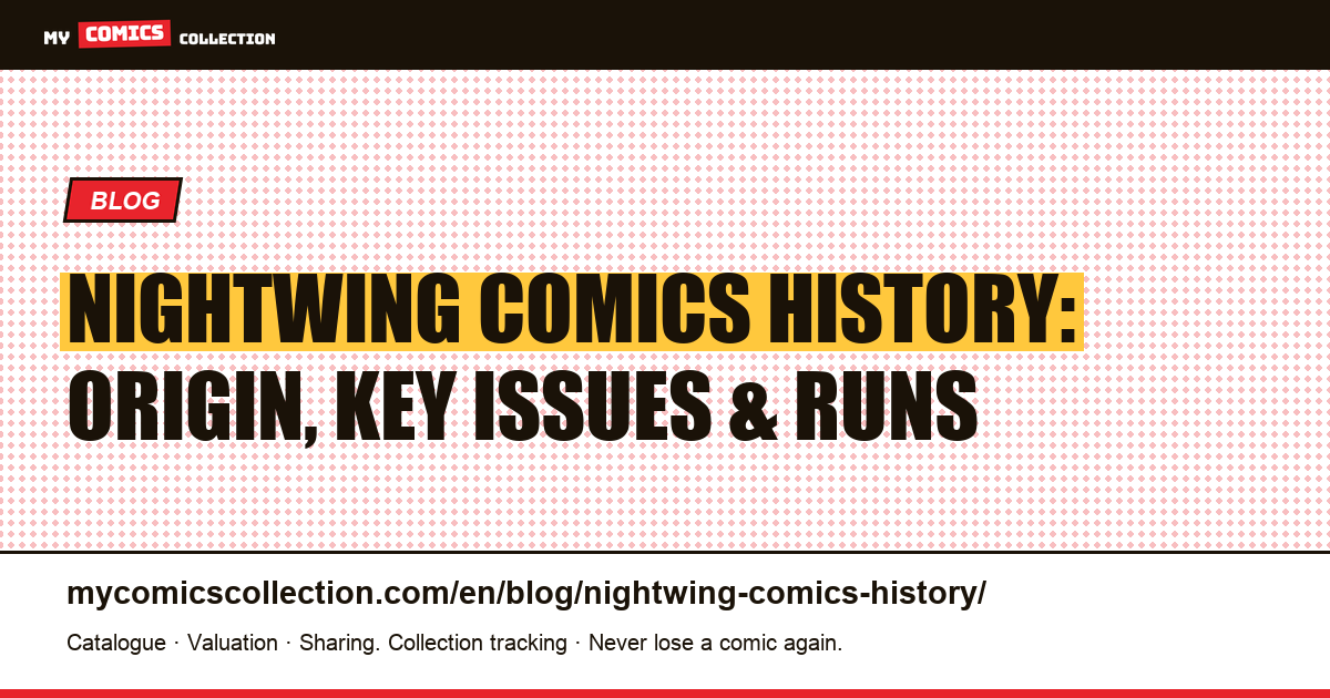 The History of Nightwing in Comics — article illustration
