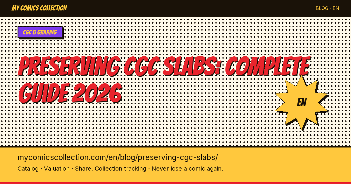 Preserving CGC Slabs Long-Term: Best Practices — article illustration