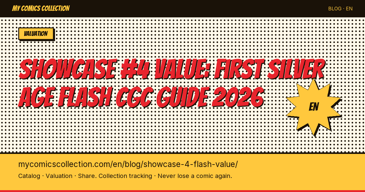 How Much Is Showcase #4 (First Silver Age Flash) Worth? — article illustration