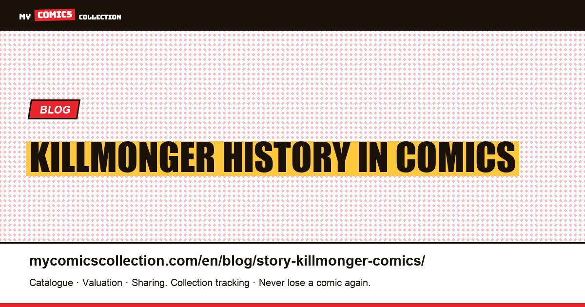 Killmonger History in Comics — article illustration