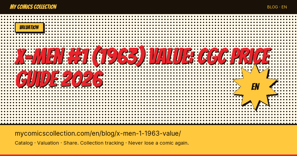How Much Is X-Men #1 (1963) Worth? — article illustration