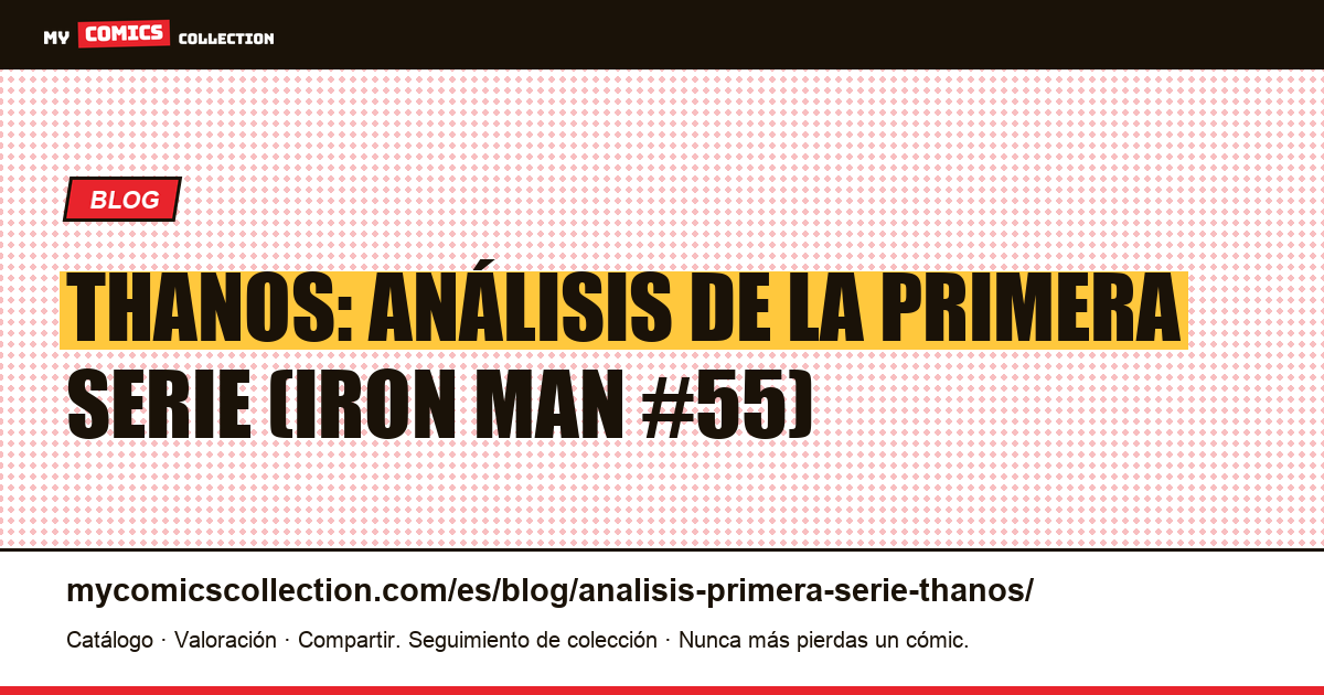 Thanos: análisis de la primera serie y sus números clave — ilustración del artículo