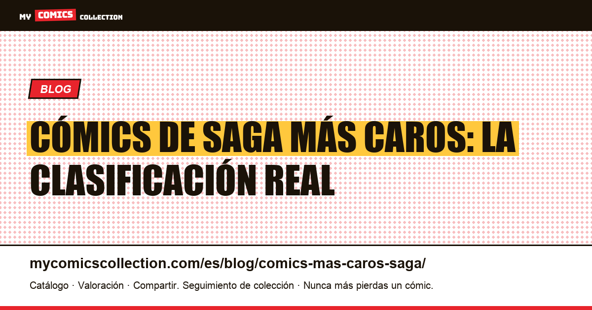 Los cómics de Saga más caros — ilustración del artículo