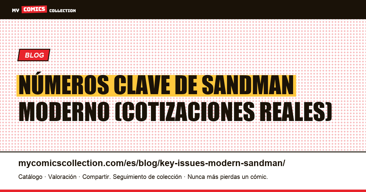 Números clave de Sandman moderno — ilustración del artículo