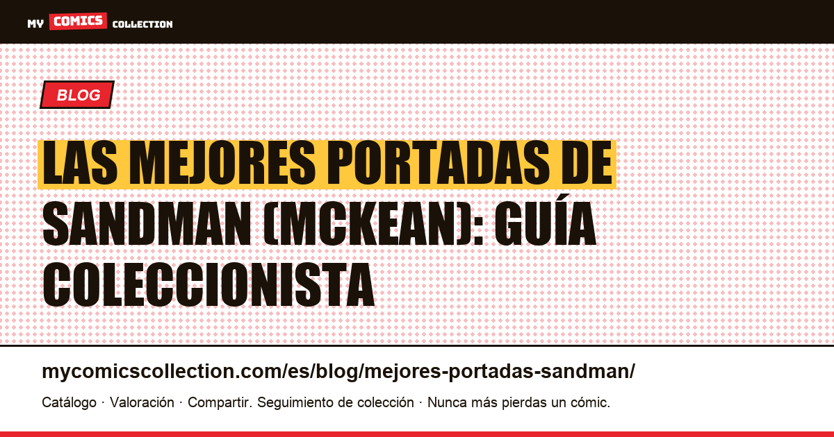Las mejores portadas de Sandman de Dave McKean — ilustración del artículo