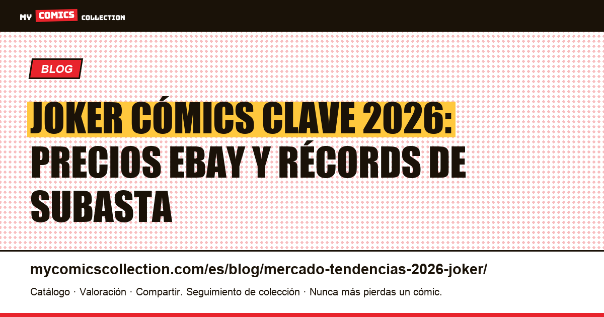 Joker: mercado y tendencias 2026 — cotes réelles et clés à surveiller — ilustración del artículo