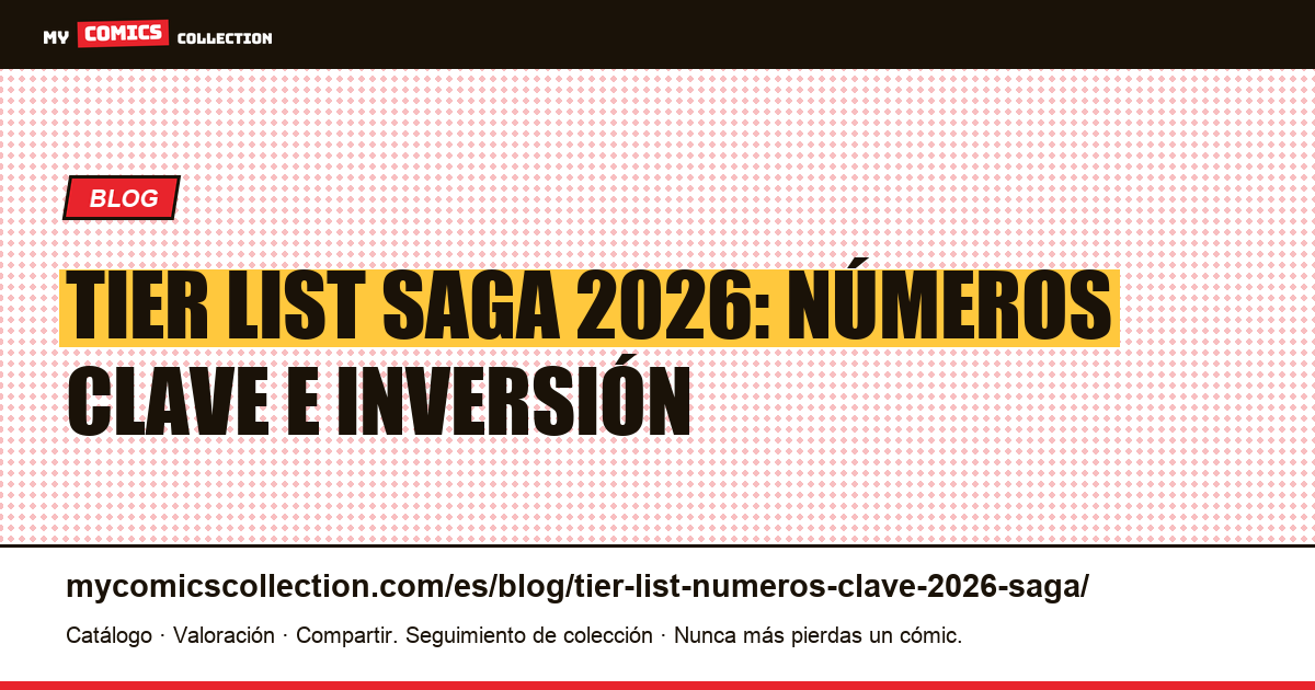 Tier list Saga 2026: los números clave clasificados por grado — ilustración del artículo