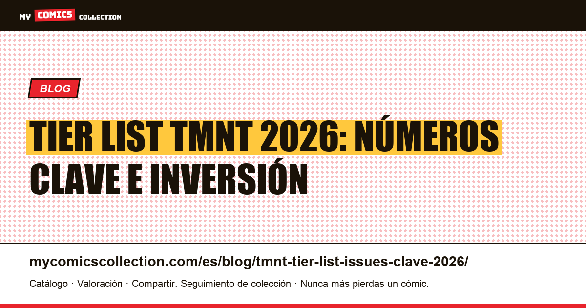 Tier list TMNT 2026: números clave por tier — ilustración del artículo