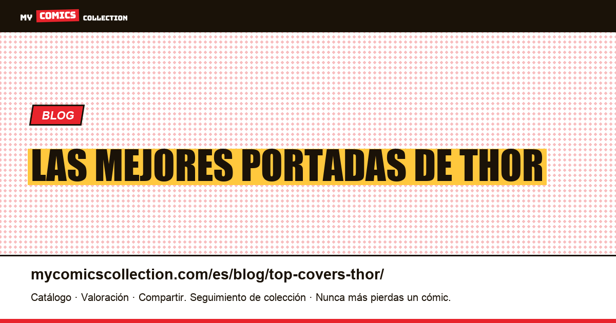 Las mejores portadas de Thor — ilustración del artículo