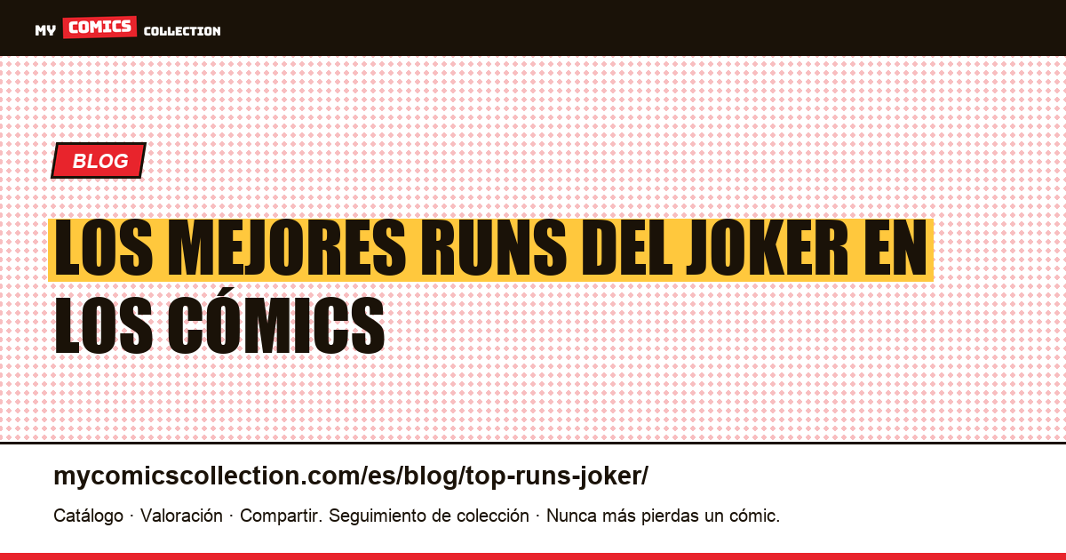 Los mejores runs del Joker en los cómics — ilustración del artículo