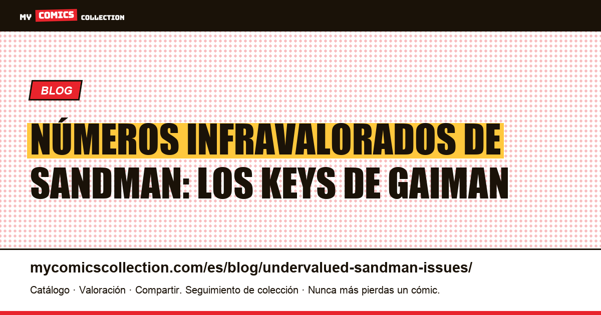 Los números infravalorados de Sandman — ilustración del artículo