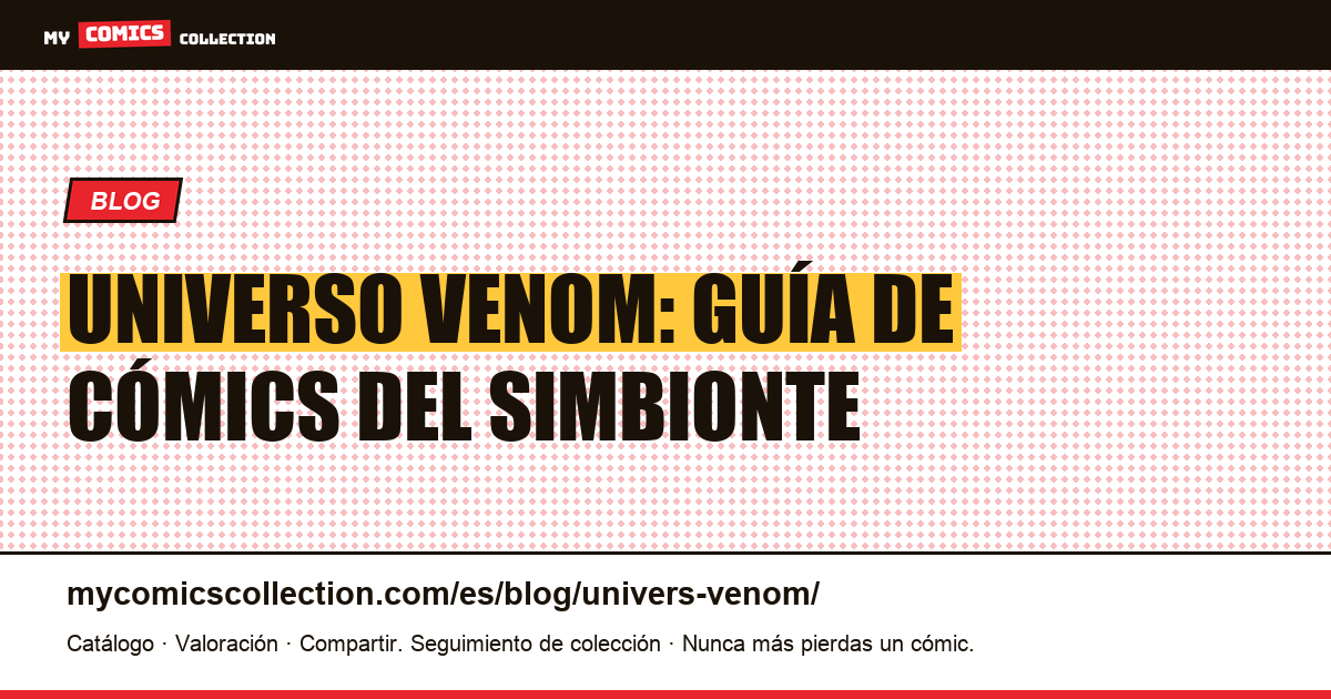 Universo Venom — ilustración del artículo