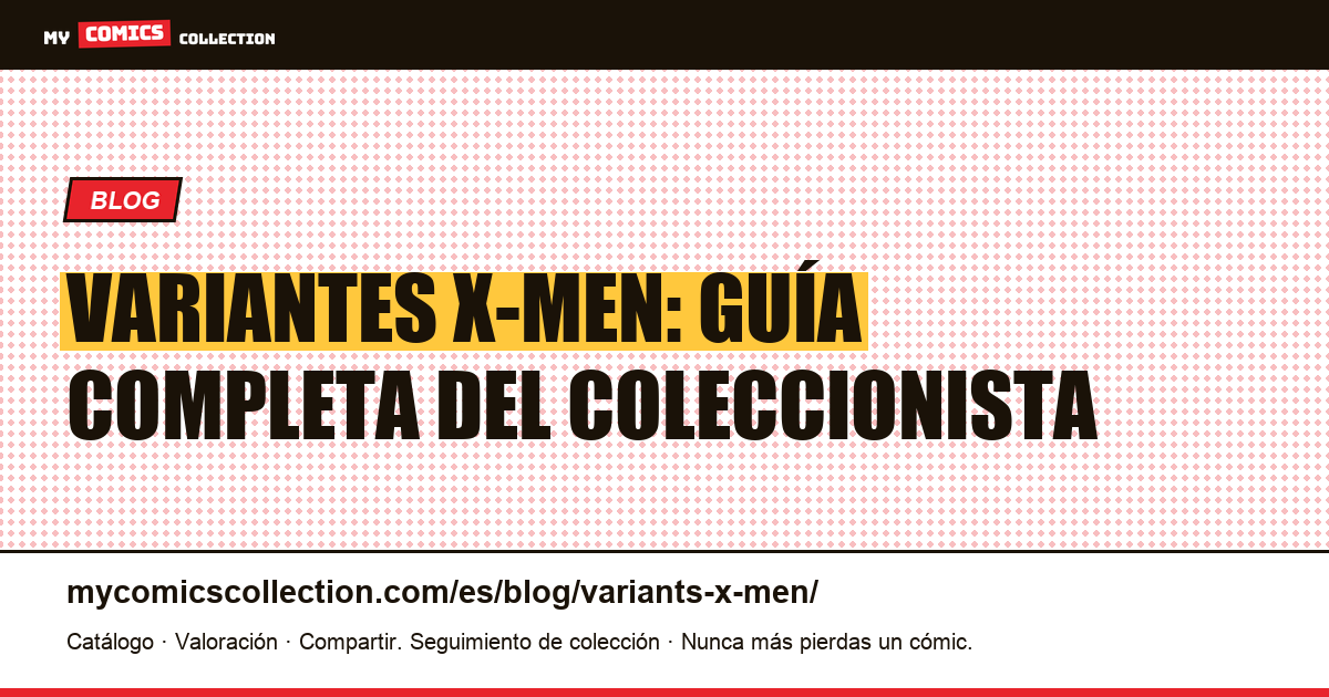 Variantes X-Men — ilustración del artículo
