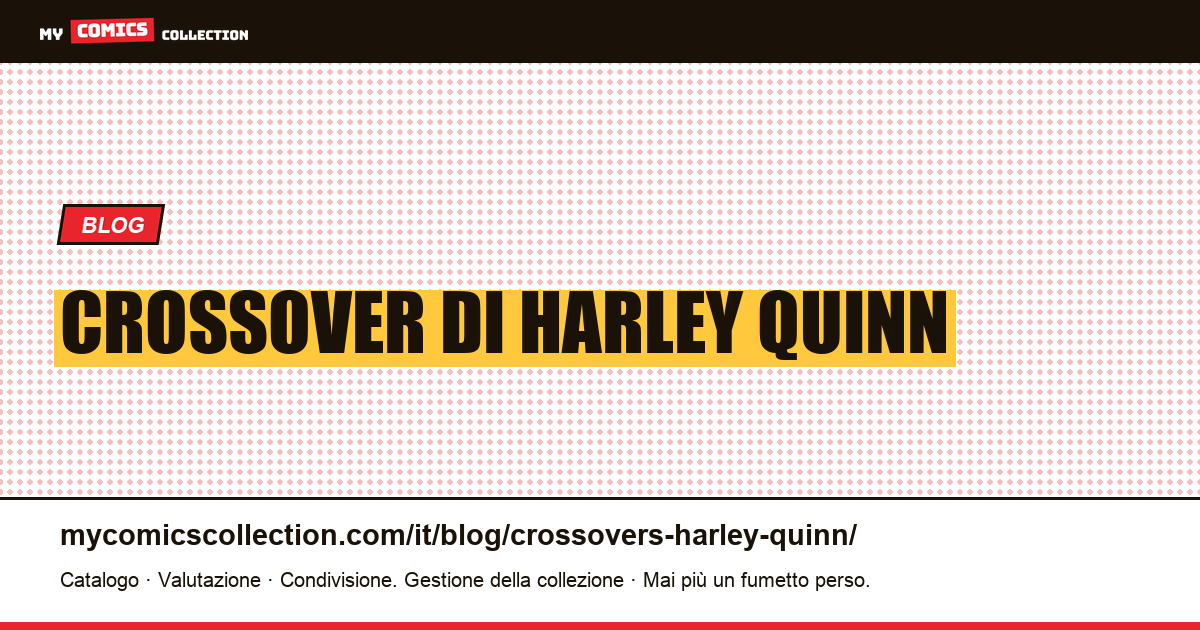 Crossover di Harley Quinn — illustrazione articolo