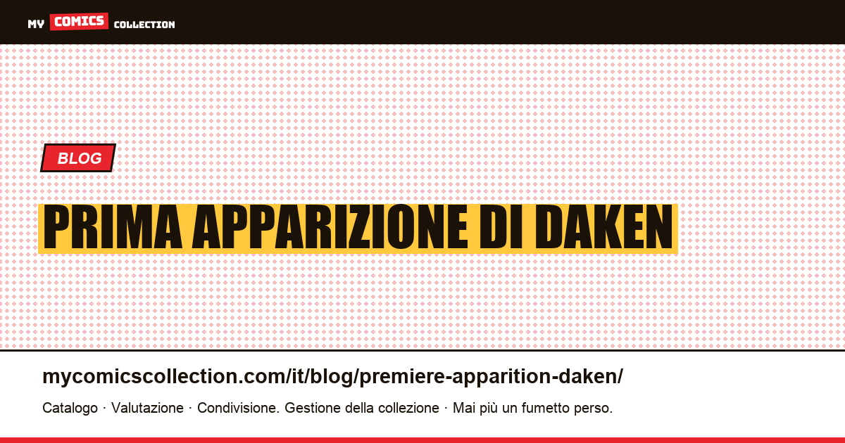Prima apparizione di Daken — illustrazione articolo