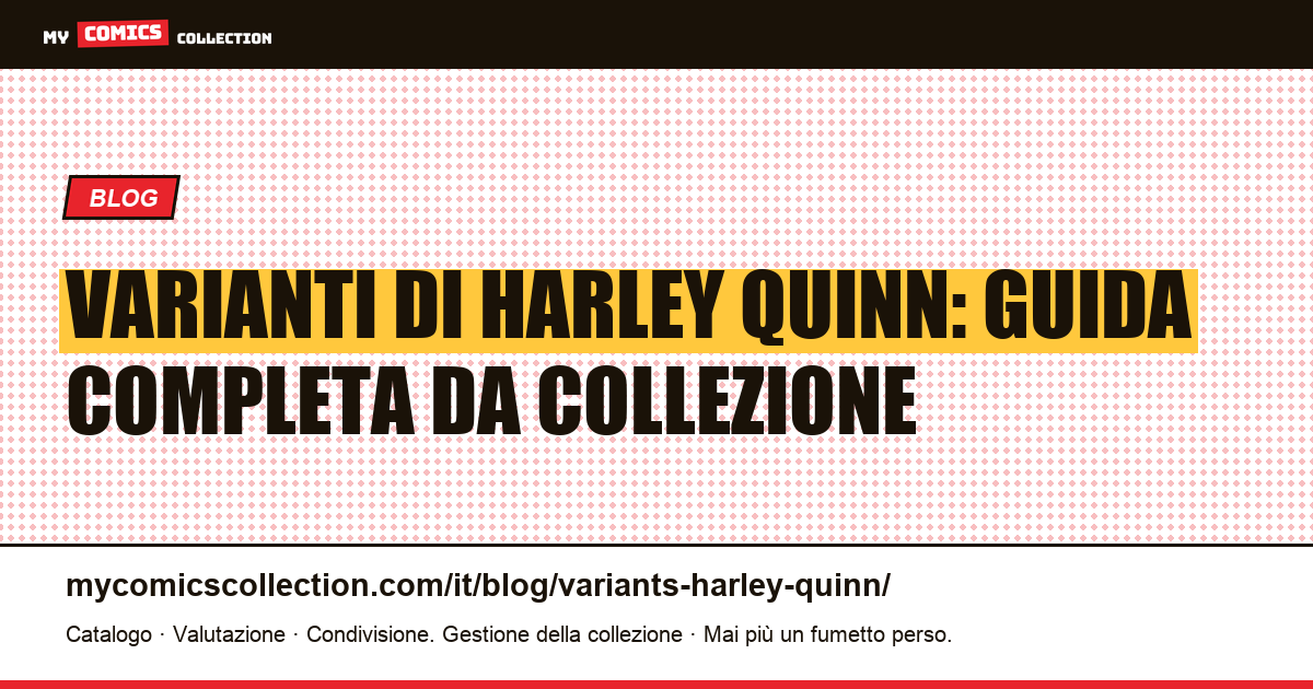 Varianti di Harley Quinn — illustrazione articolo