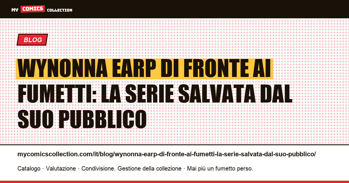 Wynonna Earp di fronte ai fumetti: la serie salvata dal suo pubblico — illustrazione articolo