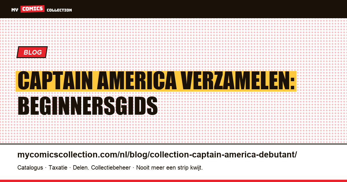 Captain America verzamelen voor beginners — artikelillustratie
