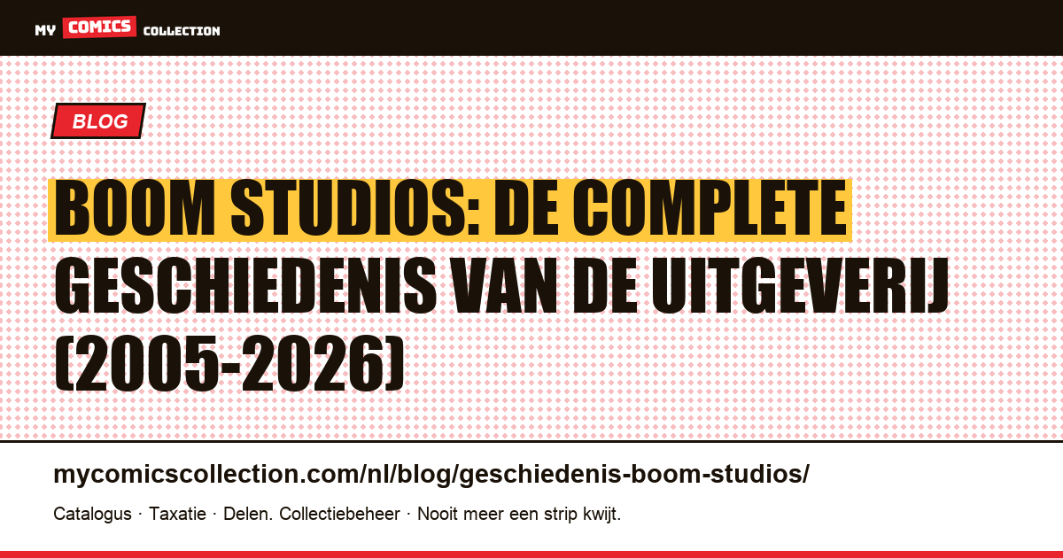 De geschiedenis van Boom Studios: van oprichting in 2005 tot Penguin Random House — artikelillustratie